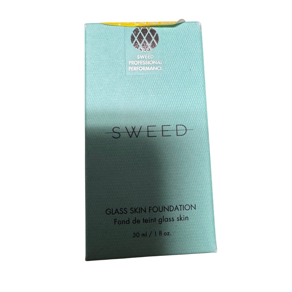 Sweed Glass Skin Foundation Shade 02 Professional Performance 1oz 30ml New Box